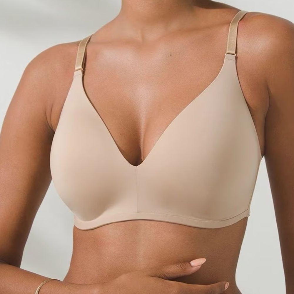 Soma Cream Seamless T-Shirt Bra